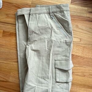 Princess Polly Libbie Pants in Taupe color